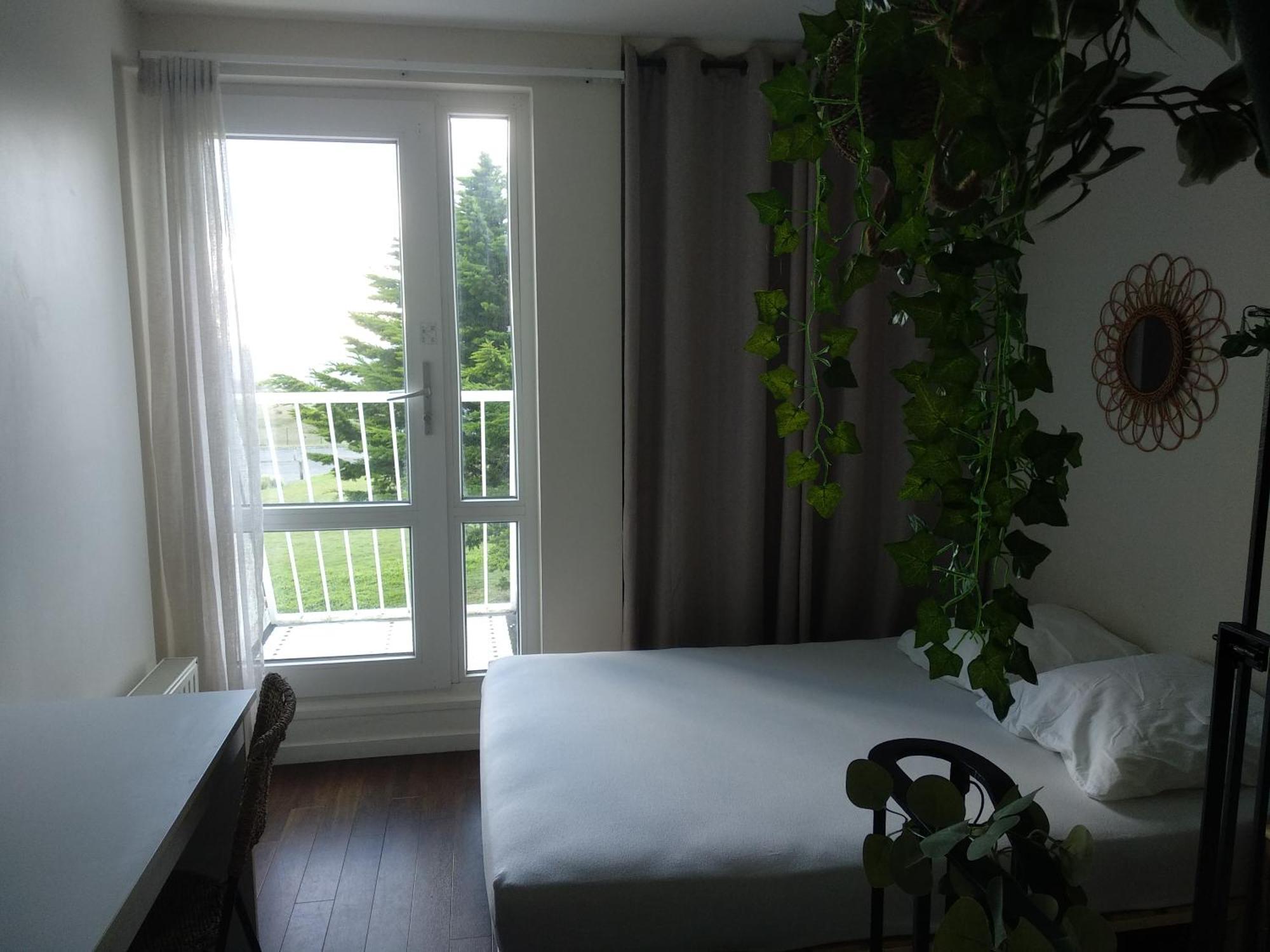 Charmant Logement Guidel Plage, Chambre Vue Mer, Piscine Chauffee Exterior foto